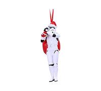 Nemesis Now Figura colgante Papá Noel Stormtrooper 13 cm Blanco (B5778U1)