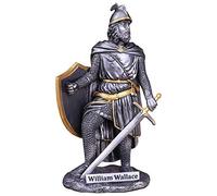 Nemesis Now Figura de William Wallace del guardián escocés, Plata, 6 cm