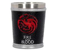 Nemesis now fire and blood game of thrones - vaso de chupito, 12 cm, c