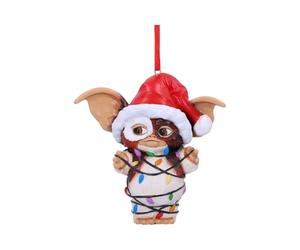 Nemesis Now Gremlins Gizmo - Adorno Decorativo Decorativo para Colgar con Luces de Hadas, para Inauguración de la casa, Color Rojo