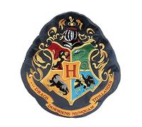 Nemesis Now Harry Potter Hogwarts - Cojín con Escudo de Hogwarts, Color Negro, 40 cm