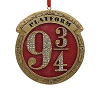 Nemesis Now Adorno decorativo para colgar Harry Potter Train Platform 9 3/4 Rojo 8,2 cm (B5677T1)