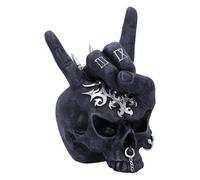 Nemesis Now Horns Up Unisex Estatua Negro/Plateado Poliresina