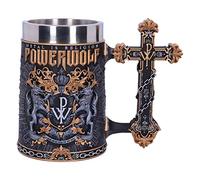 Nemesis Now Jarra con Licencia Oficial de Powerwolf Metal is Religion Rock Band, Color Negro
