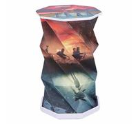 Nemesis Now Lámpara LED plegable de 21 cm, activación táctil, lámpara recargable USB-C, comerciantes de un solo ventilador, regalos y decoración para coleccionistas - Stranger Things The Upside Down