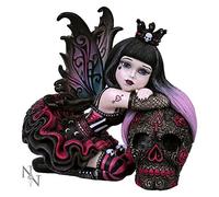 Nemesis Now Lolita Fairy - Figura Decorativa (12 cm), Color Negro