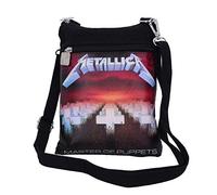 Nemesis Now Metallica Master of Puppets - Bolso de Hombro con Licencia Oficial, Metal, Negro, 23 cm