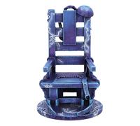 Nemesis now metallica ride the lightning - figura de silla, resina, fu