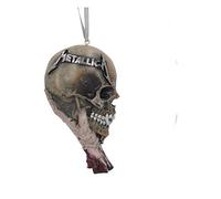 Nemesis Now Metallica Sad But True - Adorno Colgante de 10,8 cm, Producto Oficial de Metallica, decoración navideña de Banda de Rock, Fundido en la Mejor Resina, Pintado a Mano por Expertos
