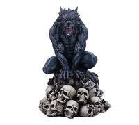Nemesis Now Moon Shadow Wolf - Figura Decorativa (15 cm), Color Gris