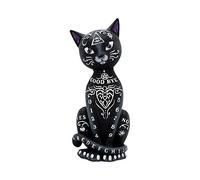 Nemesis Now Mystic Kitty Sin clasificar Estatua Negro-Blanco Poliresina