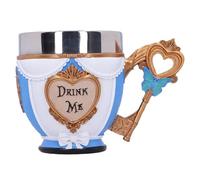 Nemesis Now Pinkys Up Alice - Taza (11 cm), color blanco