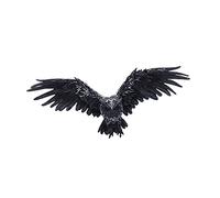 Nemesis Now Pluma oscura, negra, 55 cm