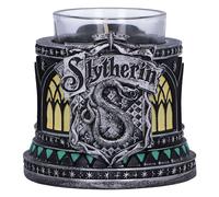 Nemesis Now Portavelas de té Harry Potter Slytherin de 7,5 cm Resina Producto oficial Pintado a mano