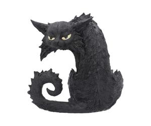 Nemesis Now Spite - Adorno Grande de Gato de Bruja Negra, 25,5 cm 25,5 cm Negro