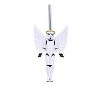 Nemesis Now Stormtrooper - Adorno Colgante con Licencia Oficial de Stormtrooper for Heaven's Sake, Color Blanco, 13 cm