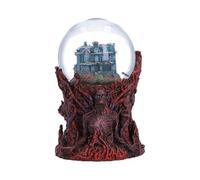 Nemesis Now Stranger Things Vecna - Globo de nieve motorizado - Producto oficial pintado a mano Creel House invertido de vidrio de resina coleccionable, 17,7 cm