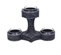 Nemesis Now Thor's Hammer Unisex Sujeta Velas Standard Poliresina