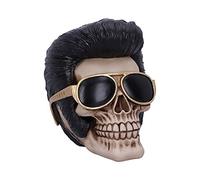 Nemesis Now Uh Huh The King Elvis - Figura de Calavera (17 cm)