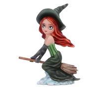 Nemesis Now Willow Witch - Figura Decorativa (16 cm), Color Verde