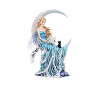 Nemesis Now Wind Moon Nene Thomas - Figura Decorativa (24 cm), Color Azul