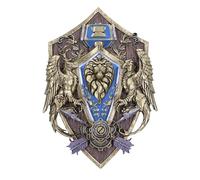 Nemesis Now Placa de pared World of Warcraft Alliance 30 cm azul – Producto oficial