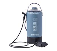 NEMO Ducha a presión Helio LX portátil 22 L Negro/Verde manzana talla única