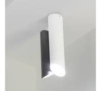 Nemo Tubos LED plafón 2 luces blanco/gris
