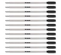NEO+ Recambios de bolígrafo compatibles con Cross/compatibles con Sheaffer | 12 recambios negros; 11,6 cm; punta fina (0,7 mm). Compatible con Cross 8511/8513; compatible con Sheaffer 8511SH/8513SH