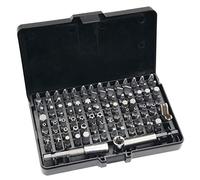 Neo Tools Juego de 100 puntas de destornillador 06-104 25 mm 1/4" (6,3 mm) con mando