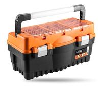 NEO TOOLS 84-105 Maletín herramientas con asa con caja surtido naranja negro