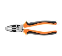 Neo Tools Alicates universales 40% FS 180 mm 01-152, mango de 2 componentes, acero CrNi, 58-64 HRC