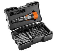 Neo Tools Destornillador inalámbrico 3,6 V micro-USB, ión de litio, 280 rpm, 6,35 mm, 2,1 Nm