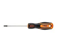NEO TOOLS Destornillador TORX - Tamaño de punta T 27 - Longitud de la punta de la punta 100 mm - Destornillador - Hecho de acero CrV resistente - Punta magnética - Mango ergonómico - Preciso y