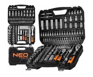 Neo tools juego de 110 llaves de vaso universales de 1/2' y 1/4' de ac