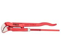 NEO TOOLS Llave de tubo S, 330 mm, 1,0", acero CrV, mandíbulas forjadas y rectificadas