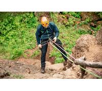 Neo tools pantalones de trabajo para hombre de tejido vaquero largo, c