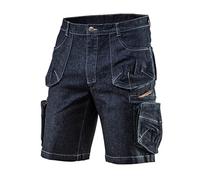 Neo Tools Pantalones Vaqueros Cortos de Trabajo para Hombre, Tallas XS-3XL, o Conjunto con Chaqueta de Forro Polar, Costuras reforzadas, Pantalones de artesanía, Aspecto Cargo