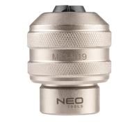 NEO TOOLS Portabrocas para machos de roscar, portabrocas de rosca, portaherramientas, atornillador inalámbrico/taladro, adaptador de machos de rosca