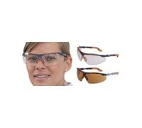 neolab 1 - 1611 - Gafas protectoras, I de VO, cristal incoloro, antiarañazos, Azul/Naranja