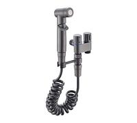 Neroyaner Inodoro Bidet duche Spray 1 en 2 out válvula de Control Dual 1 en 2 Faucet de baño para Lavadora para Bidet Gris Gris