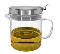 Nerthus FIH 942 grasera cristal con filtro 500 ml aceite pescado cocina reutilizable