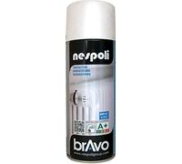 Nespoli Pintura en Spray, Color Blanco Brillante, Especial Radiadores, 400 ml, Acabado Profesional