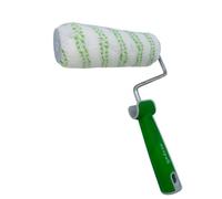 Nespoli Rodillo de Pintura 22 cm para Paredes y Techos, con Mango Ergonómico, Bordes Biselados para Evitar Marcas, Color Verde