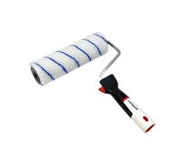 Nespoli - Rodillo para Pintura de 22 cm para Superficies Lisas, Placas de Yeso y Trabajos de Bricolaje, Rodillo de Pintura Mural y fijación para Paredes Interiores, Mango ergonómico SoftTouch cómodo
