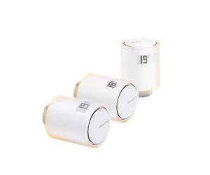 Netatmo 3x Valvole Termostatiche Intelligenti Aggiuntive