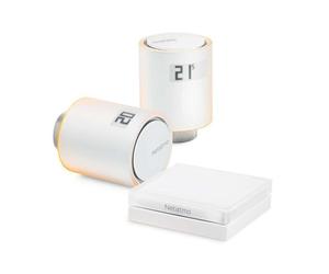 Netatmo - Cabezal termostático Smart Radiator Valves, blanco, 2 uds NVP-EN