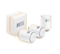 Netatmo - Juego de Termostato y juego de 3 válvulas Smart Thermostat, Radiator Valves, 3 piezas, blanco NBU-NTH-NAV