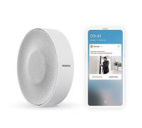Netatmo Sirena Inteligente para Interiores, inalámbrica, Wi-Fi, 110 dB, activación/desactivación automática, sin suscripción, Funciona con Pilas, Accesorio- NIS01-UK