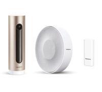 Netatmo - Sistema de alarma inteligente Smart Alarm System, dorado/blanco NBU-ICSS-EU